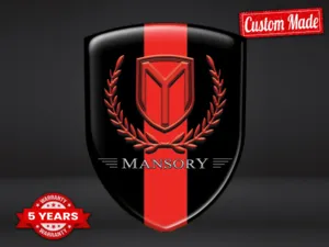 Mansory Automatic Door Sticker Limited Universal Professional